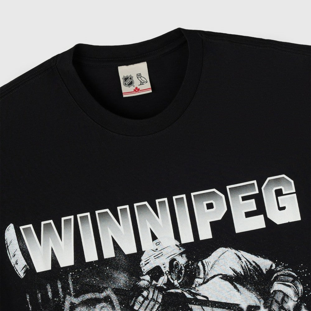 Winnipeg Jets OVO x NHL Graphic T-Shirt - Black T-shirts