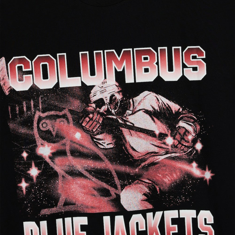Columbus Blue Jackets OVO x NHL Graphic T-Shirt - Black T-shirts