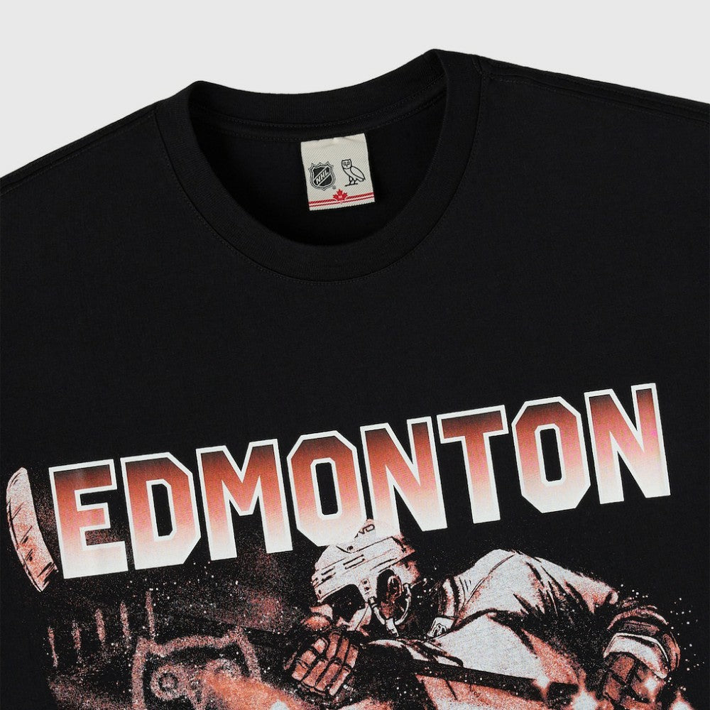 Edmonton Oilers OVO x NHL Graphic T-Shirt - Black T-shirts