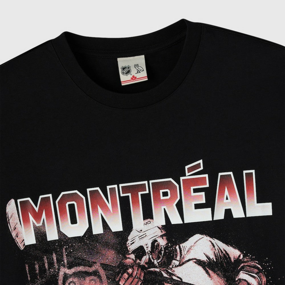 Montreal Canadiens OVO x NHL Graphic T-Shirt - Black T-shirts