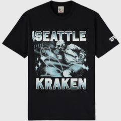 Seattle Kraken OVO x NHL Graphic T-Shirt - Black T-shirts