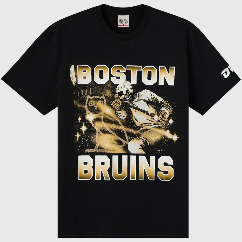 Boston Bruins OVO x NHL Graphic T-Shirt - Black T-shirts