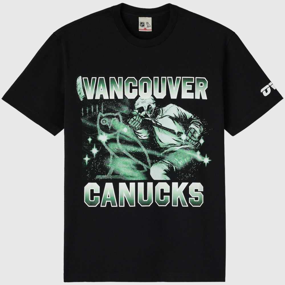 Vancouver Canucks OVO x NHL Graphic T-Shirt - Black T-shirts