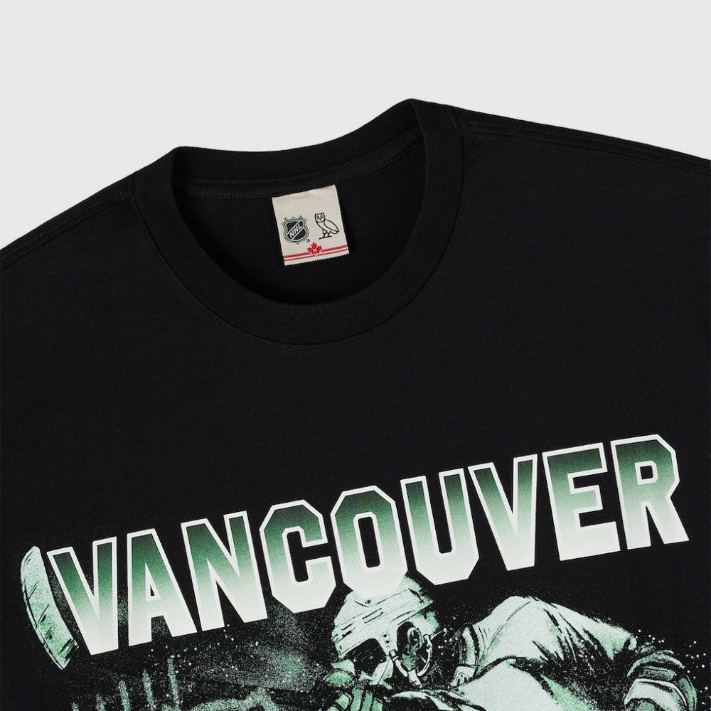 Vancouver Canucks OVO x NHL Graphic T-Shirt - Black T-shirts