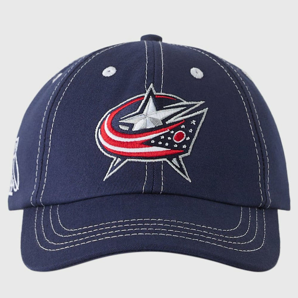 Columbus Blue Jackets OVO x NHL Adjustable Sport Hat - Navy Hats
