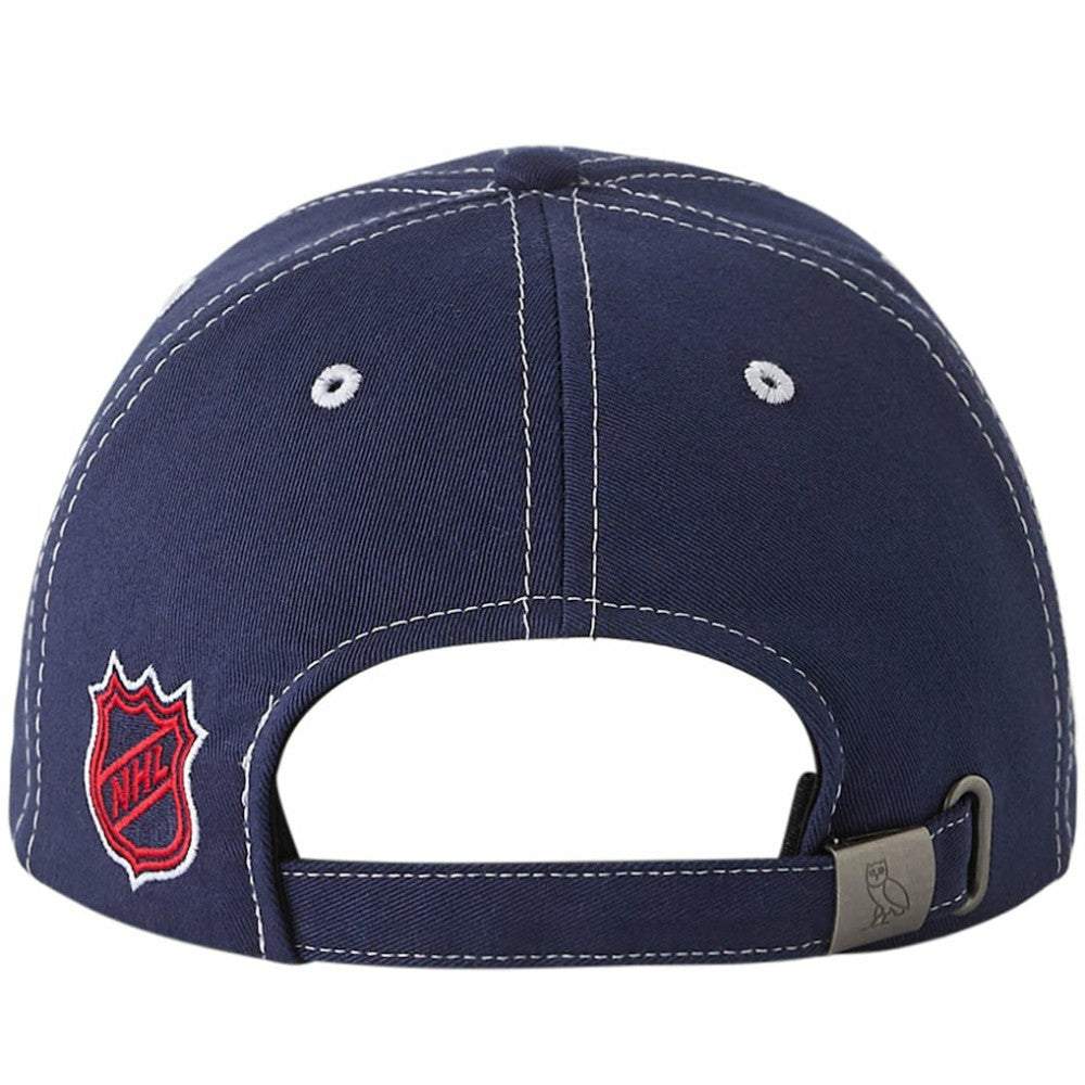 Columbus Blue Jackets OVO x NHL Adjustable Sport Hat - Navy Hats