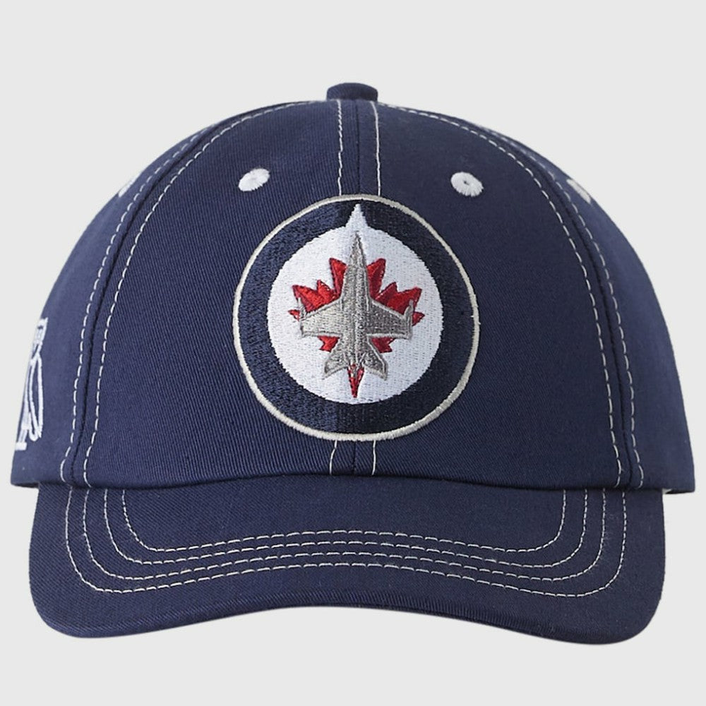 Winnipeg Jets OVO x NHL Adjustable Sport Hat - Navy Hats