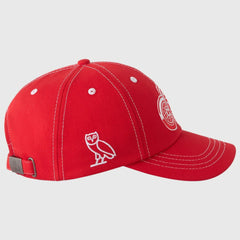 Detroit Red Wings OVO x NHL Adjustable Sport Hat - Red Hats