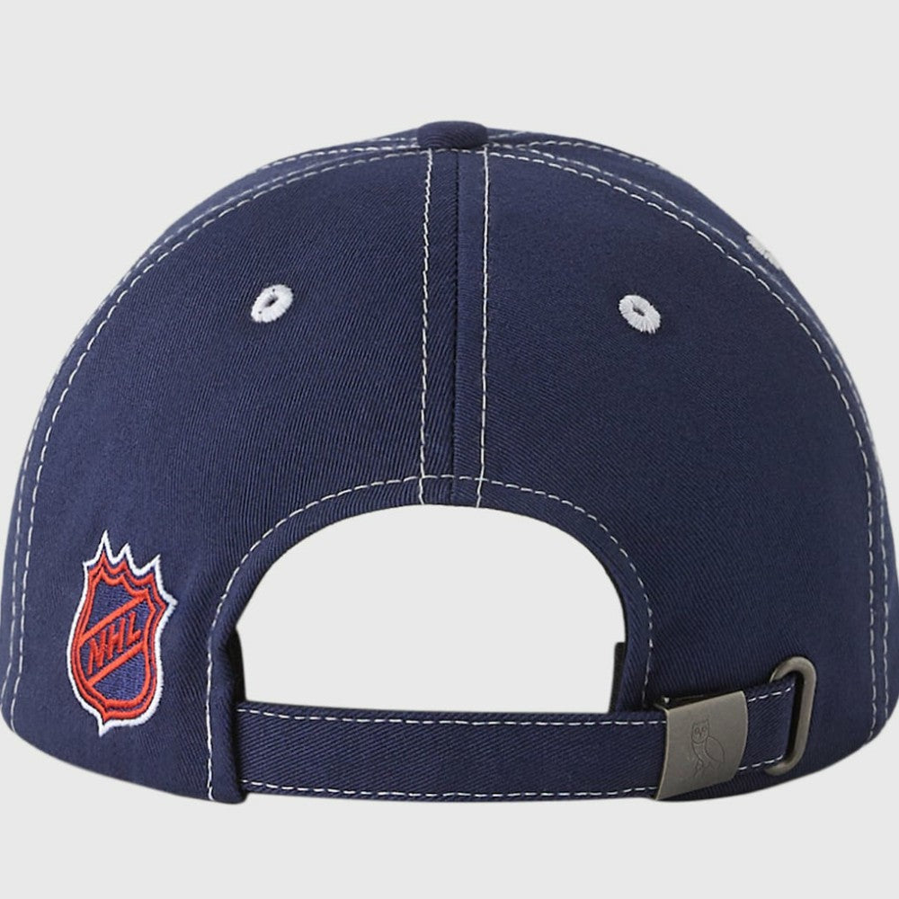 Edmonton Oilers OVO x NHL Adjustable Sport Hat - Navy Hats