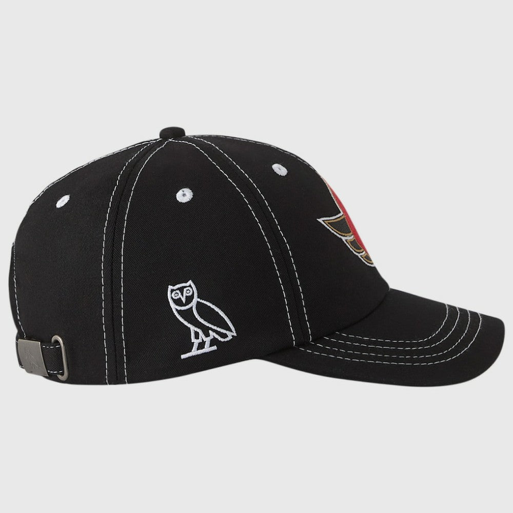 Ottawa Senators OVO x NHL Adjustable Sport Hat - Black Hats