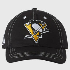 Pittsburgh Penguins OVO x NHL Adjustable Sport Hat - Black Hats