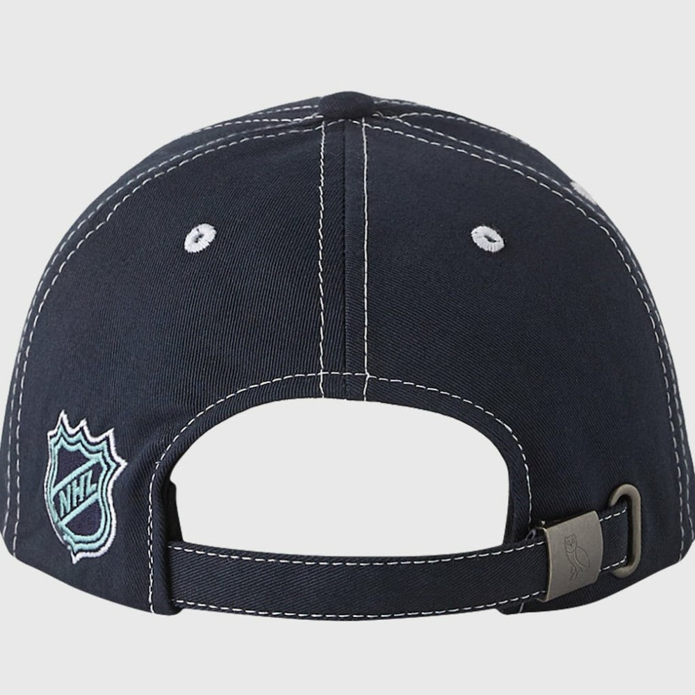 Seattle Kraken OVO x NHL Adjustable Sport Hat - Deep Sea Blue Hats