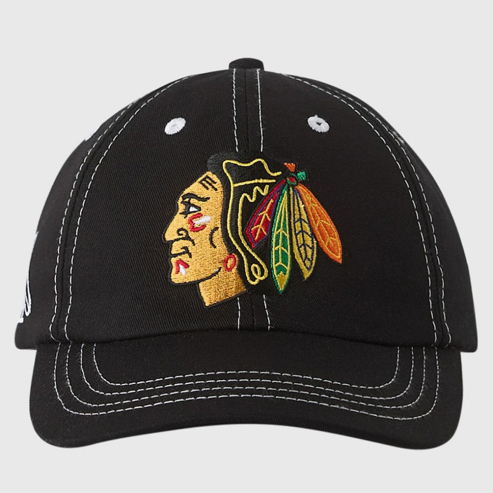 Chicago Blackhawks OVO x NHL Adjustable Sport Hat - Black Hats