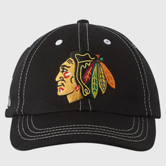 Chicago Blackhawks OVO x NHL Adjustable Sport Hat - Black Hats