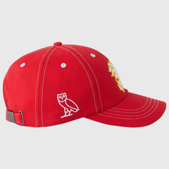 Calgary Flames OVO x NHL Adjustable Sport Hat - Red Hats