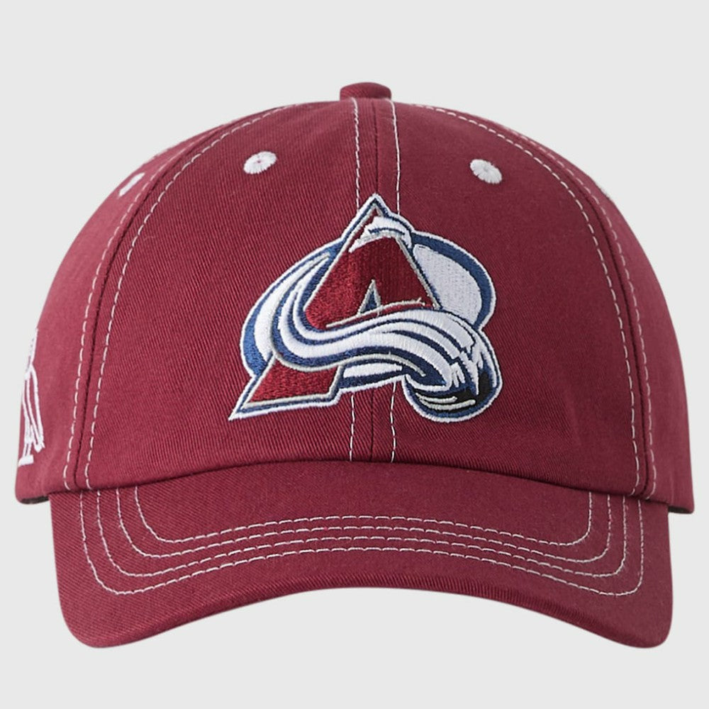 Colorado Avalanche OVO x NHL Adjustable Sport Hat - Burgundy Hats