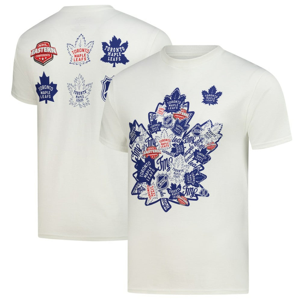 Toronto Maple Leafs Starter Logo Collage T-Shirt - White T-shirts