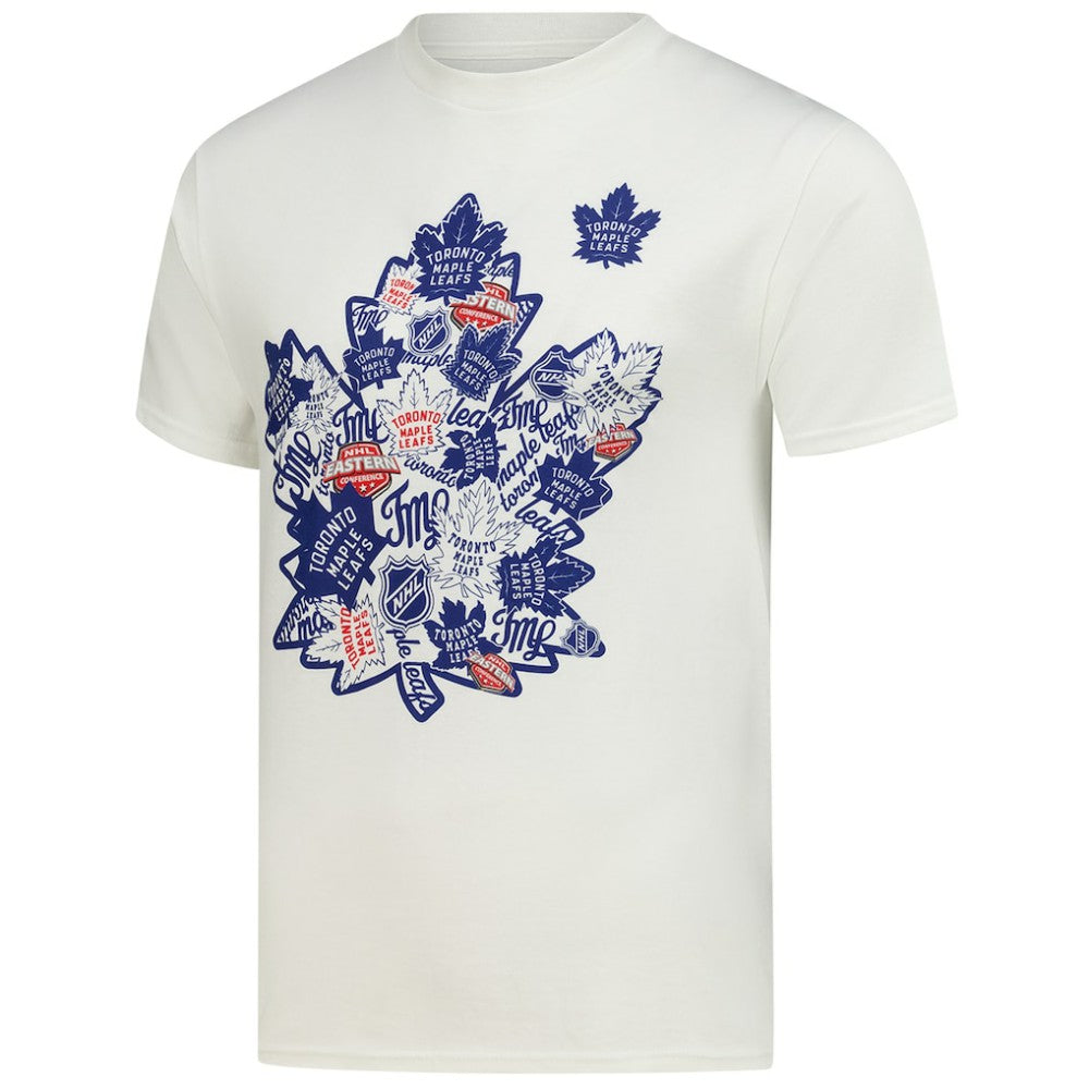 Toronto Maple Leafs Starter Logo Collage T-Shirt - White T-shirts