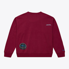Colorado Avalanche Mitchell & Ness Women's Crewneck Sweatshirt - Maroon Sweatshirts