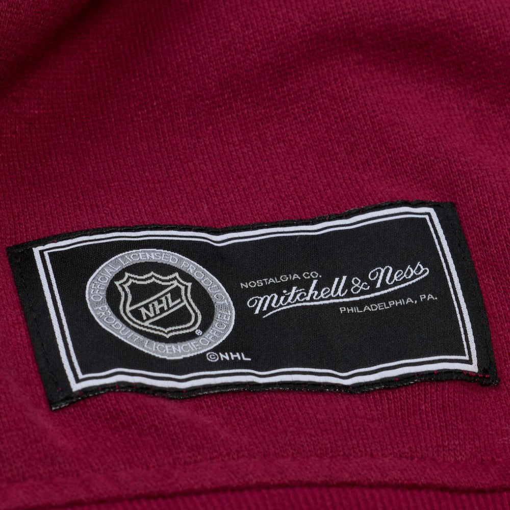 Colorado Avalanche Mitchell & Ness Women's Crewneck Sweatshirt - Maroon Sweatshirts