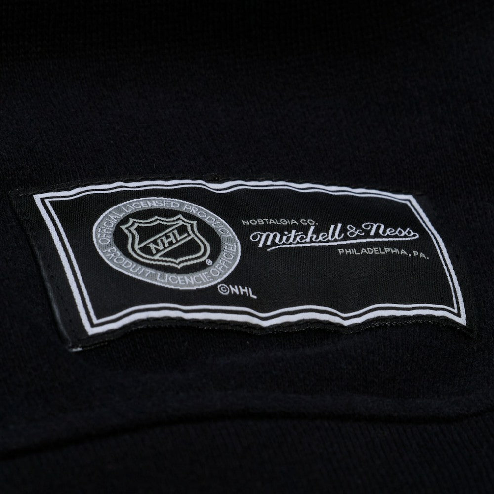 Carolina Hurricanes Mitchell & Ness Women's Crewneck Sweatshirt - Black Sweatshirts