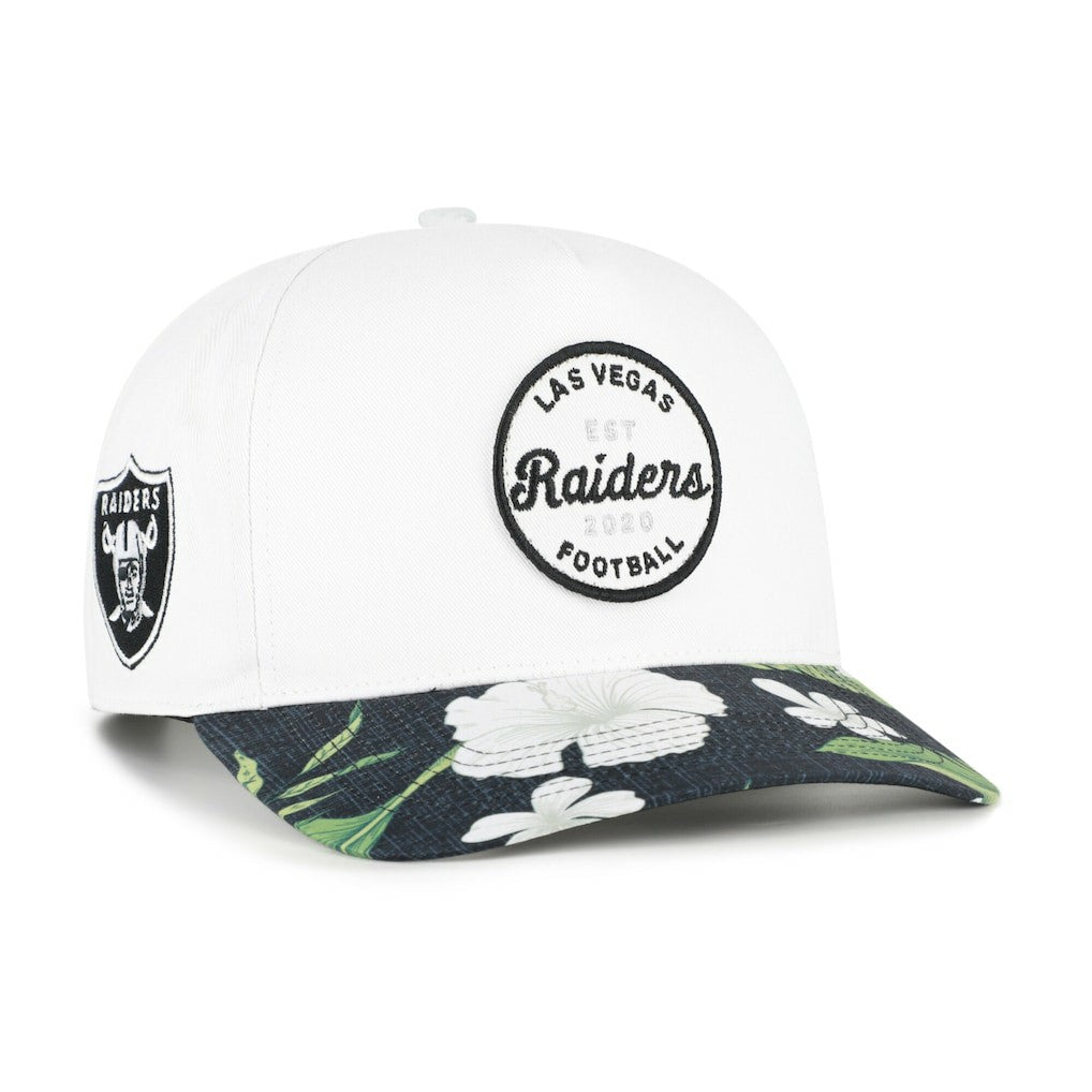 Las Vegas Raiders '47 Beach Side Hitch Adjustable Hat - White/Black cheap