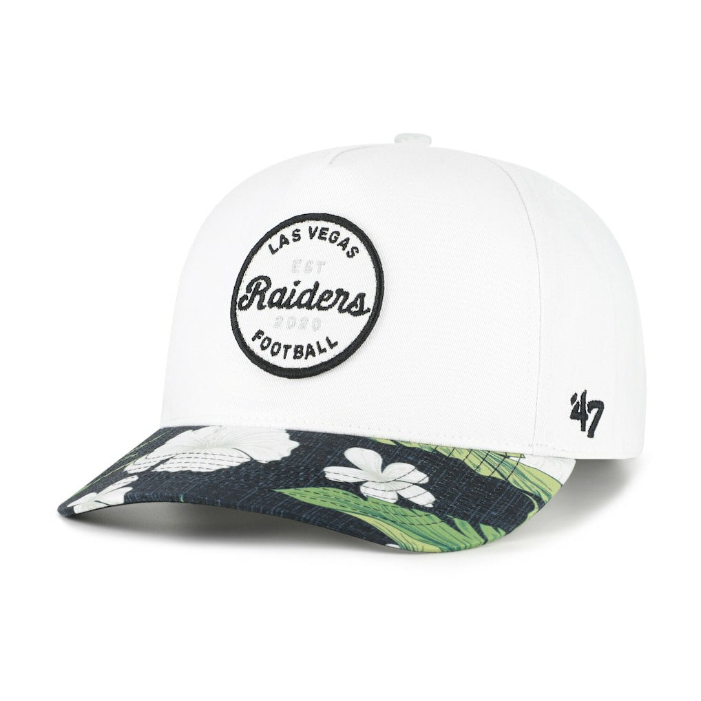 Las Vegas Raiders '47 Beach Side Hitch Adjustable Hat - White/Black cheap