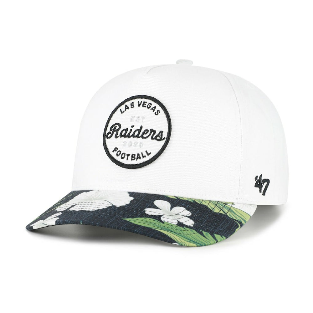 Las Vegas Raiders '47 Beach Side Hitch Adjustable Hat - White/Black cheap
