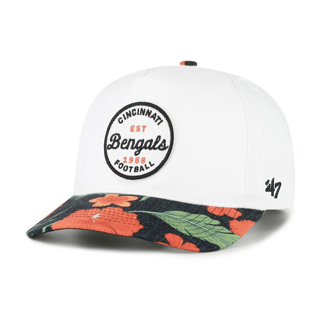 Cincinnati Bengals '47 Beach Side Hitch Adjustable Hat - White/Black cheap