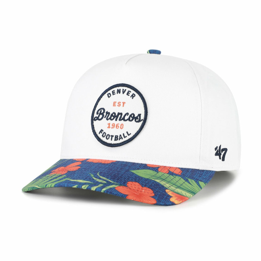 Denver Broncos '47 Beach Side Hitch Adjustable Hat - White/Navy discount