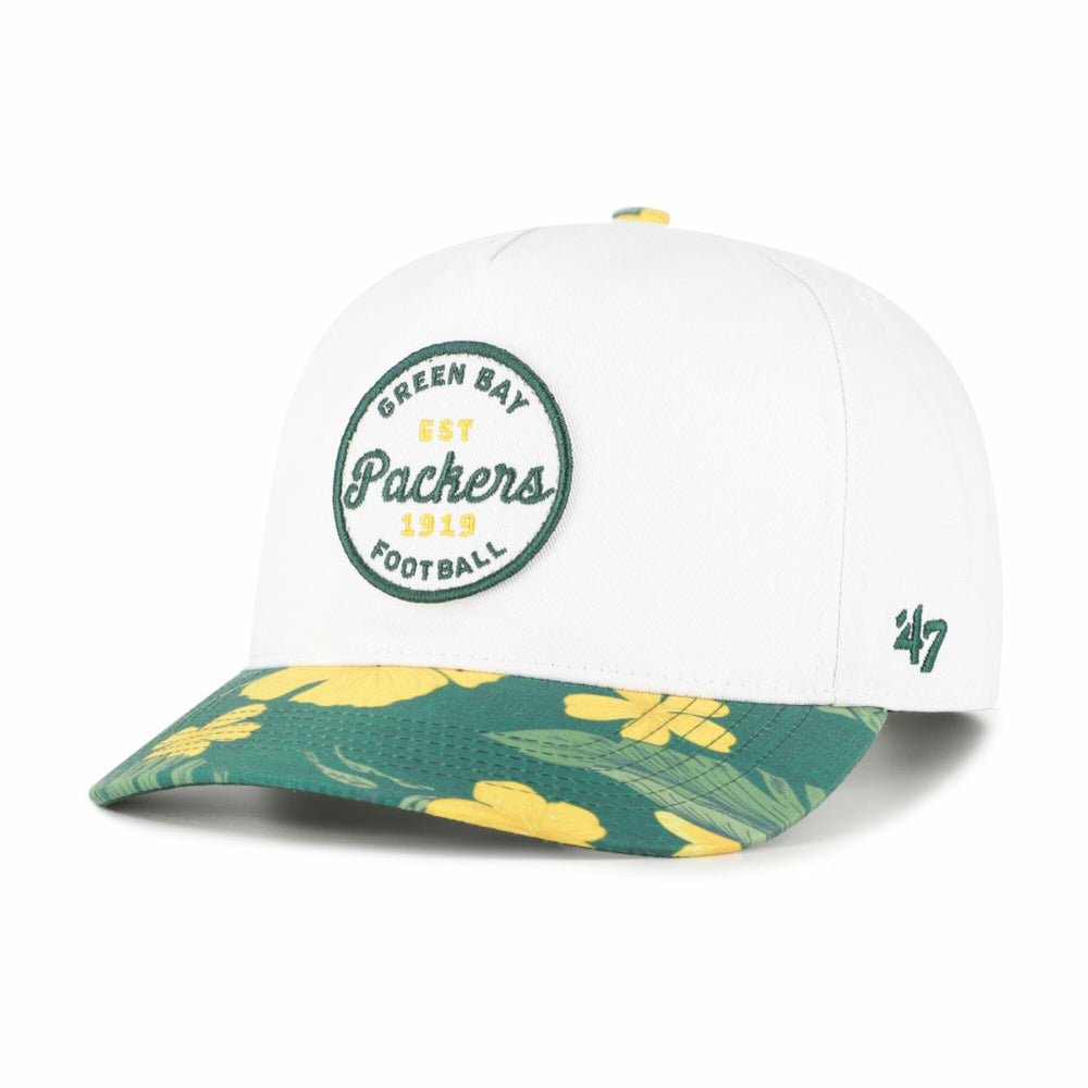 Green Bay Packers '47 Beach Side Hitch Adjustable Hat - White/Green cheap