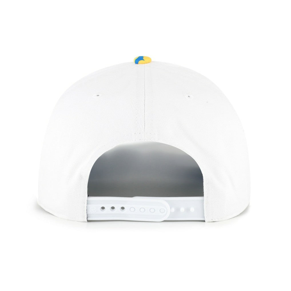Los Angeles Chargers '47 Beach Side Hitch Adjustable Hat - White/Powder Blue for sale