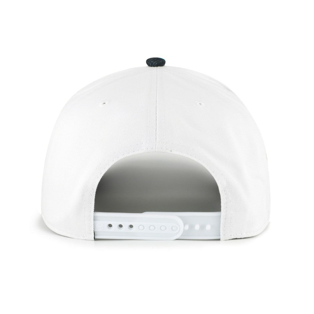 Jacksonville Jaguars '47 Beach Side Hitch Adjustable Hat - White/Black outlet