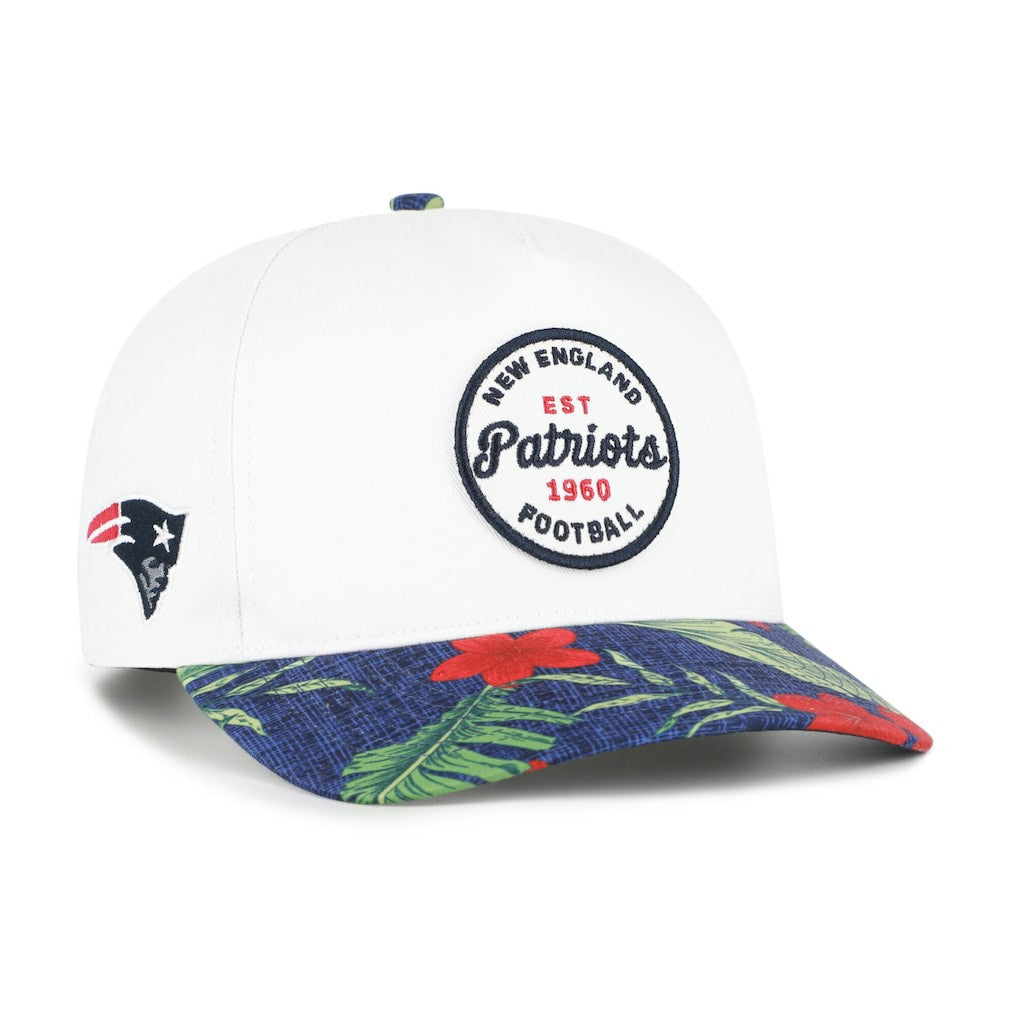 New England Patriots '47 Beach Side Hitch Adjustable Hat - White/Navy discount