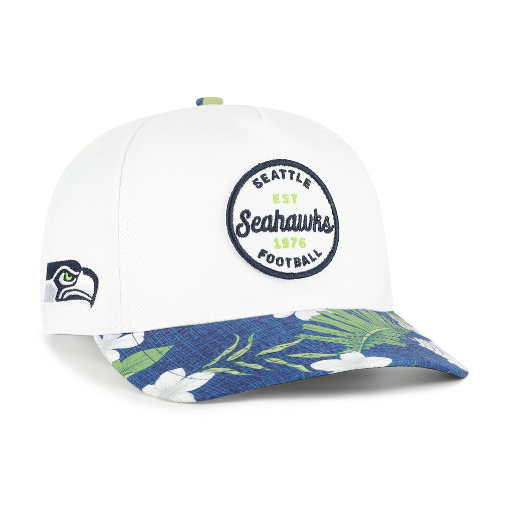 Seattle Seahawks '47 Beach Side Hitch Adjustable Hat - White/College Navy sale