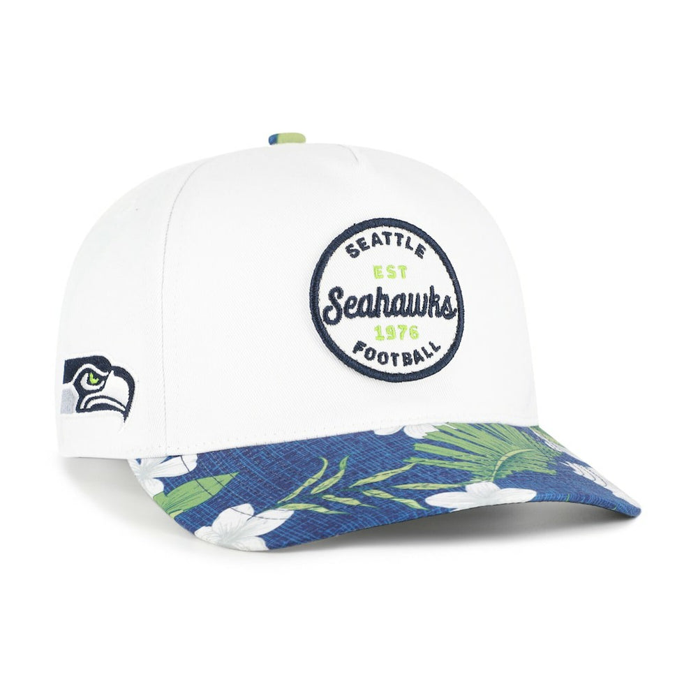 Seattle Seahawks '47 Beach Side Hitch Adjustable Hat - White/College Navy sale