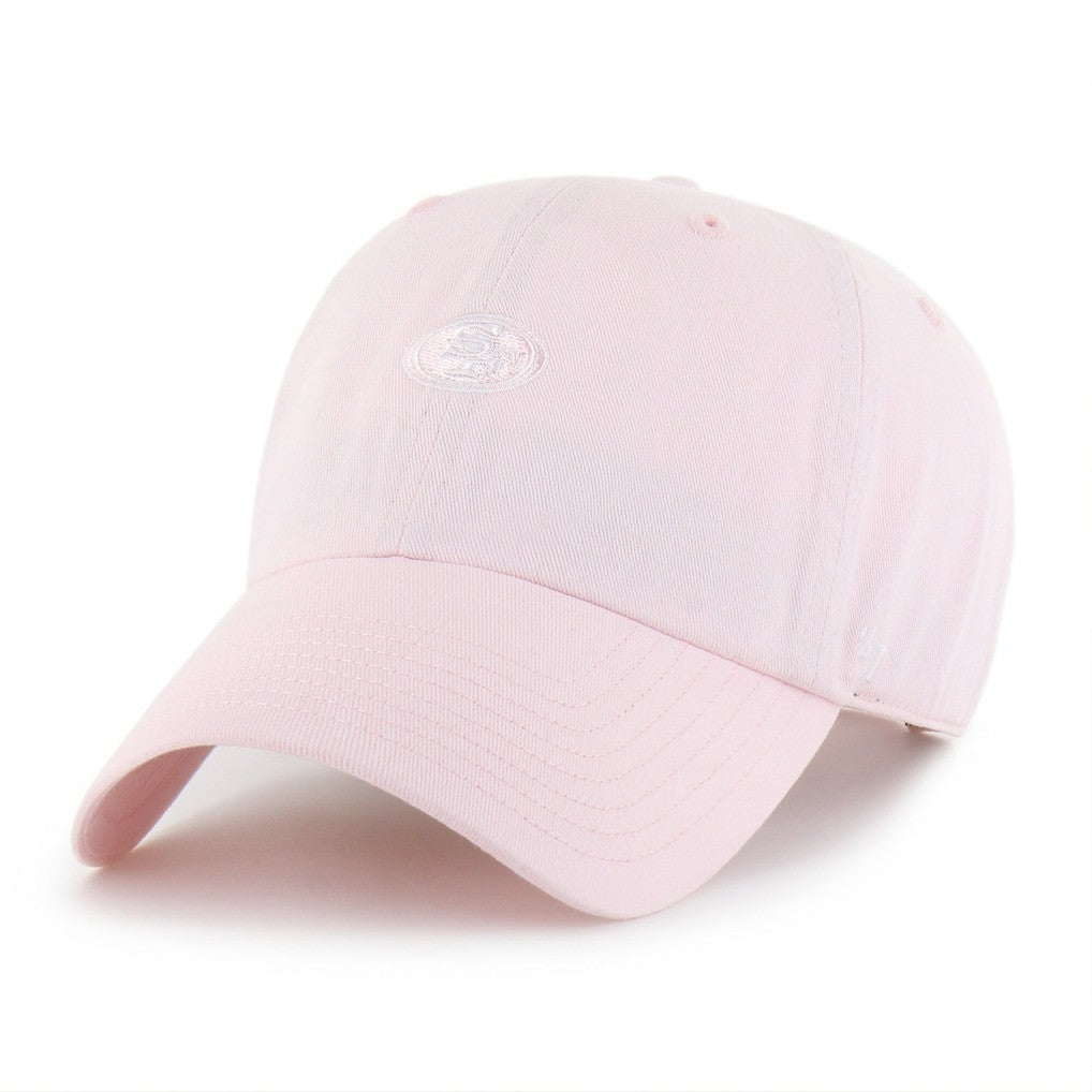 San Francisco 49ers '47 Women's Base Runner Ballpark Clean Up Adjustable Hat - Light Pink cheap