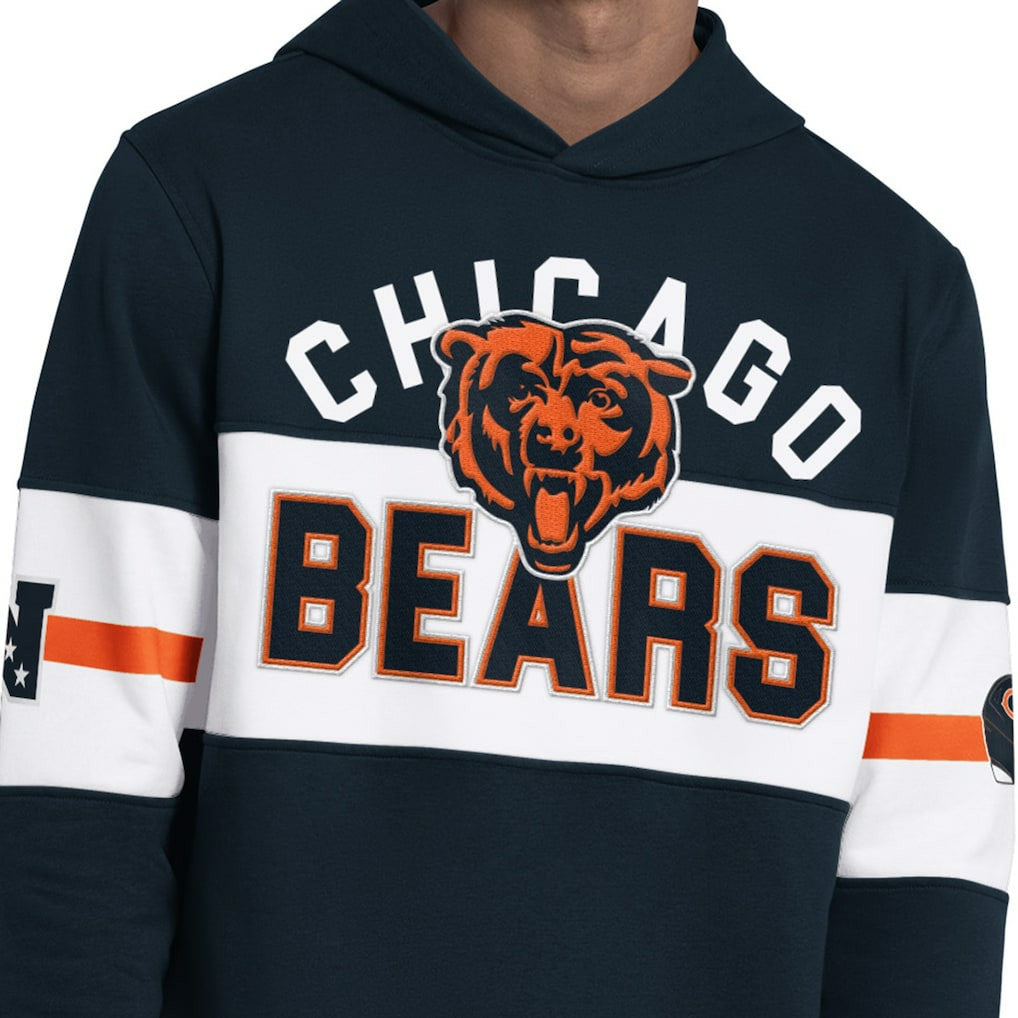 Chicago Bears Starter Fullback Jersey Hoodie - Navy for sale