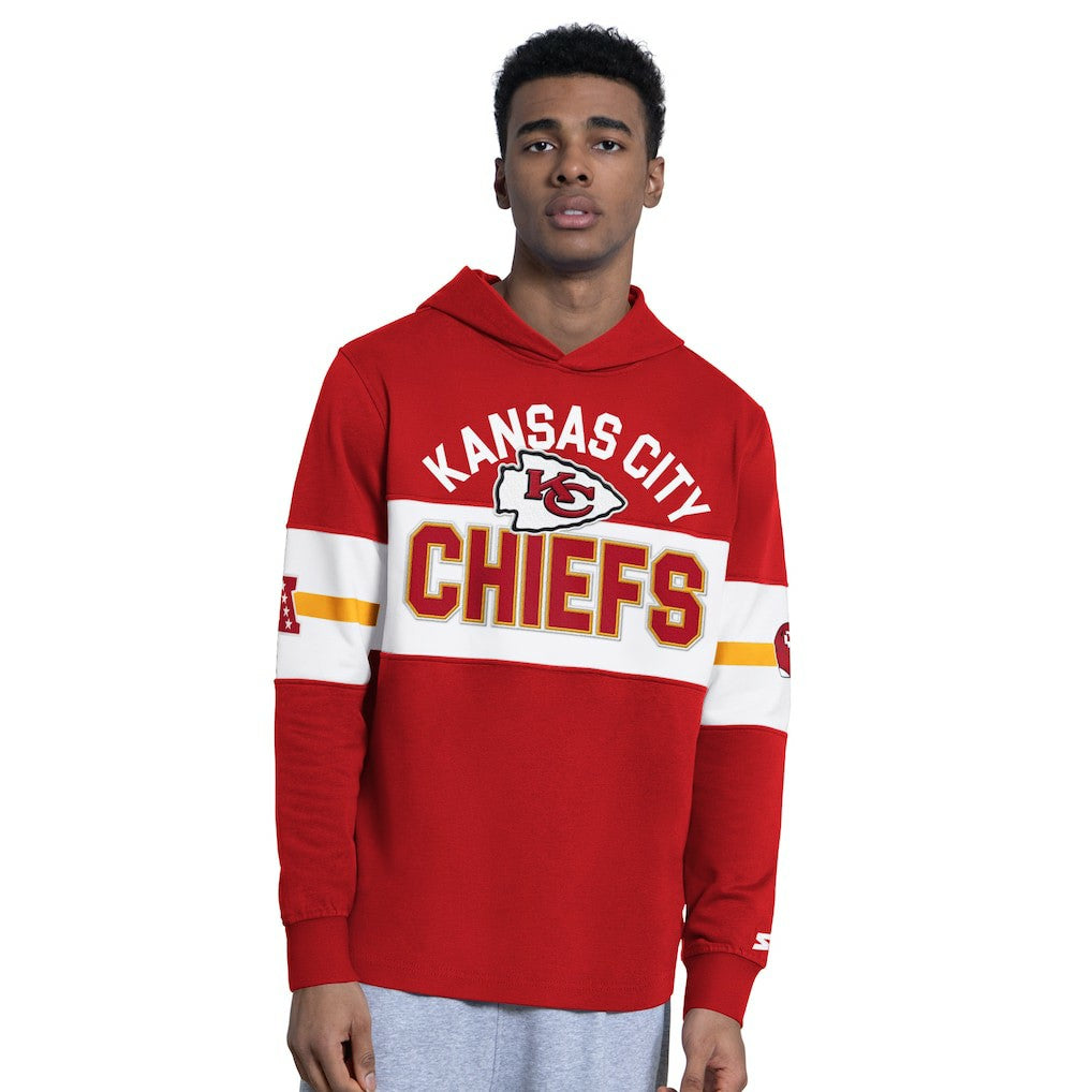 Kansas City Chiefs Starter Fullback Jersey Hoodie - Red online