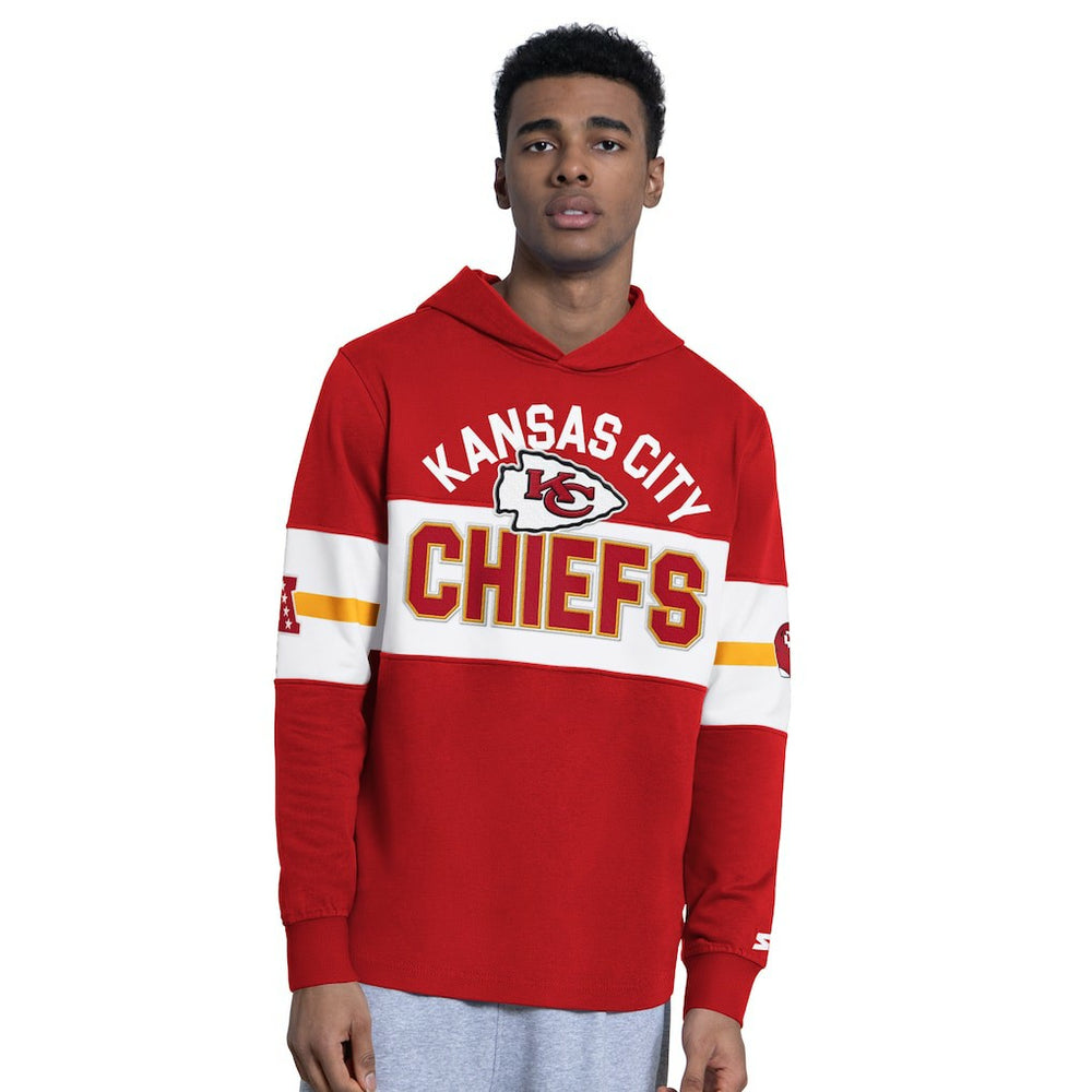 Kansas City Chiefs Starter Fullback Jersey Hoodie - Red online