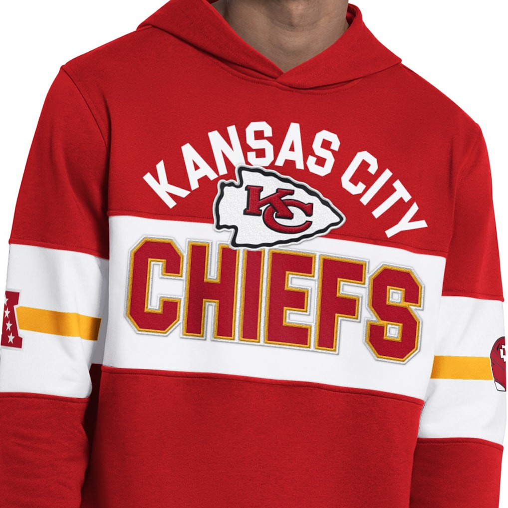 Kansas City Chiefs Starter Fullback Jersey Hoodie - Red online