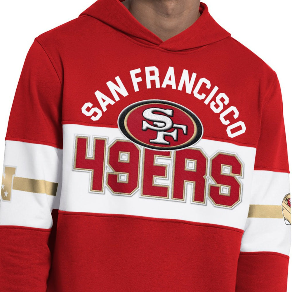 San Francisco 49ers Starter Fullback Jersey Hoodie - Scarlet for sale