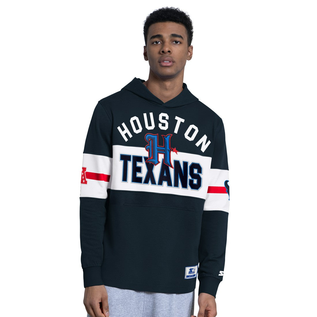 Houston Texans Starter Fullback Jersey Hoodie - Navy outlet