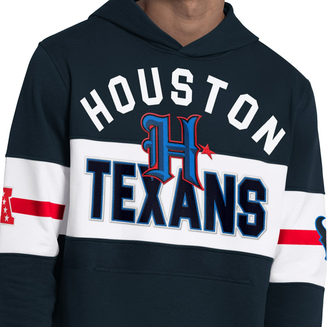 Houston Texans Starter Fullback Jersey Hoodie - Navy outlet