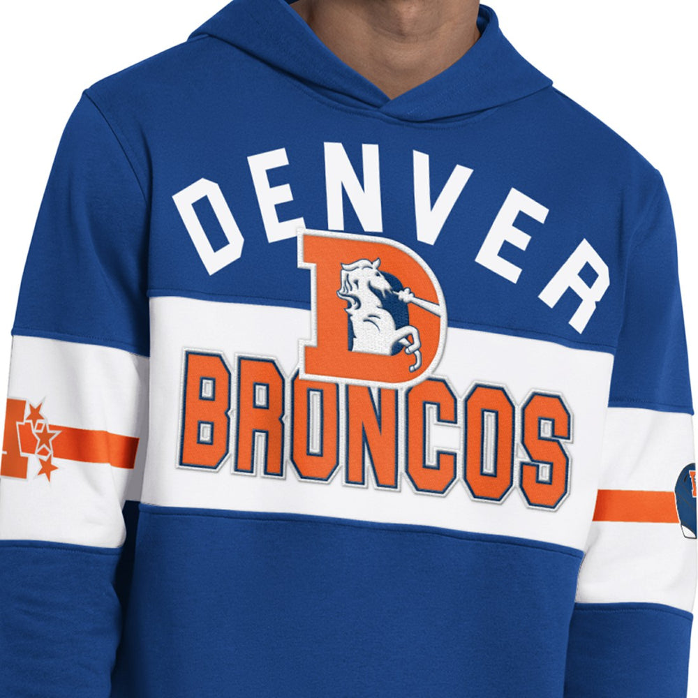 Denver Broncos Starter Fullback Jersey Hoodie - Blue discount