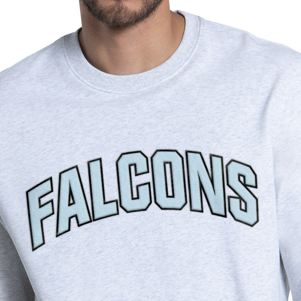 Atlanta Falcons Starter Faceoff Fleece Sweatshirt - Ash cheap