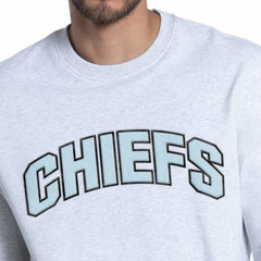 Kansas City Chiefs Starter Faceoff Fleece Sweatshirt - Ash outlet