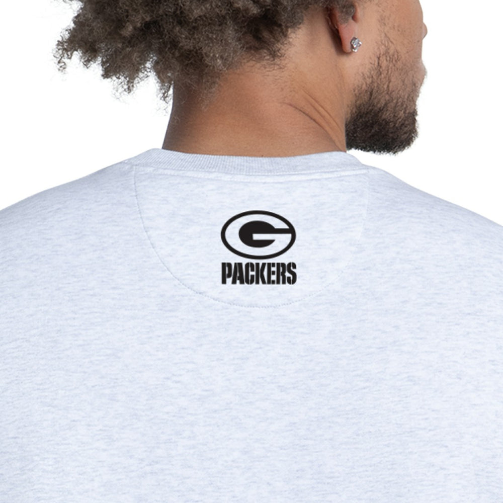 Green Bay Packers Starter Faceoff Fleece Sweatshirt - Ash sale