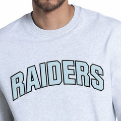 Las Vegas Raiders Starter Faceoff Fleece Sweatshirt - Ash outlet