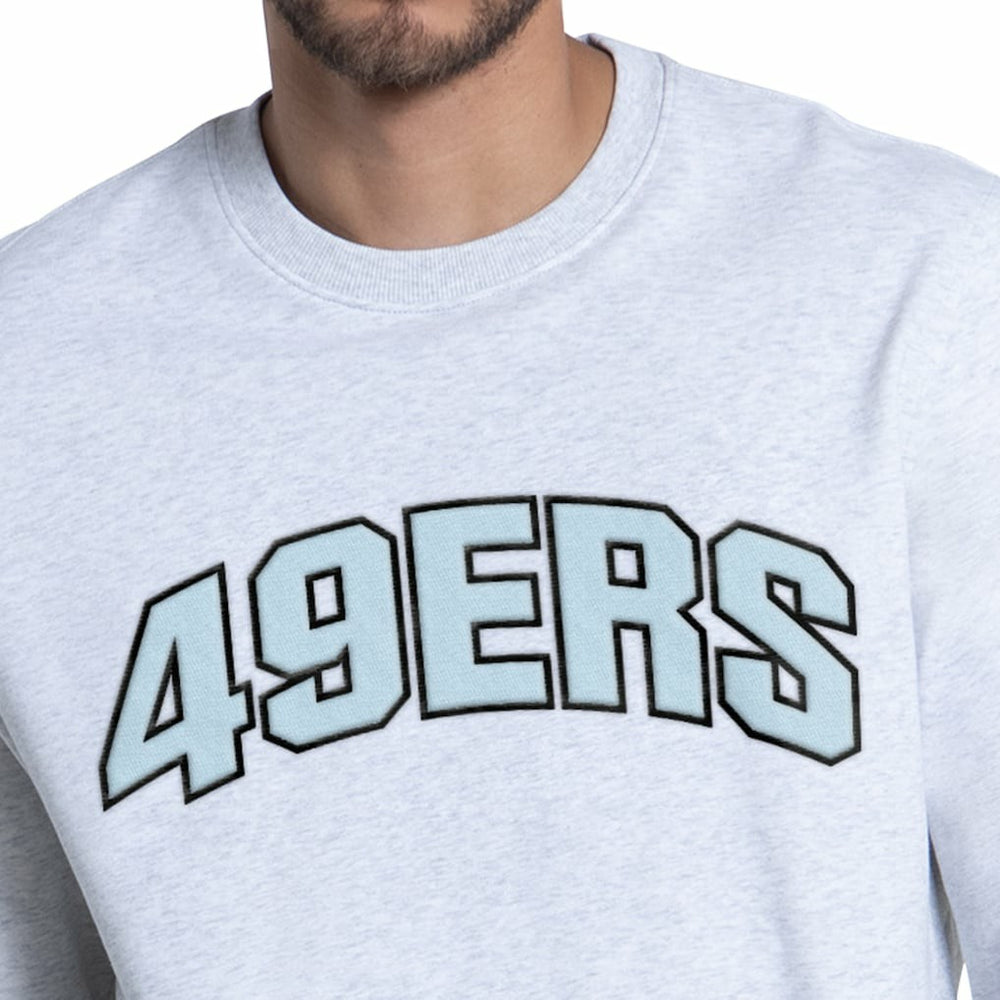 San Francisco 49ers Starter Faceoff Fleece Sweatshirt - Ash for sale